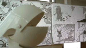 VW Volkswagen space up! E-Werk Berlin Manga lamp